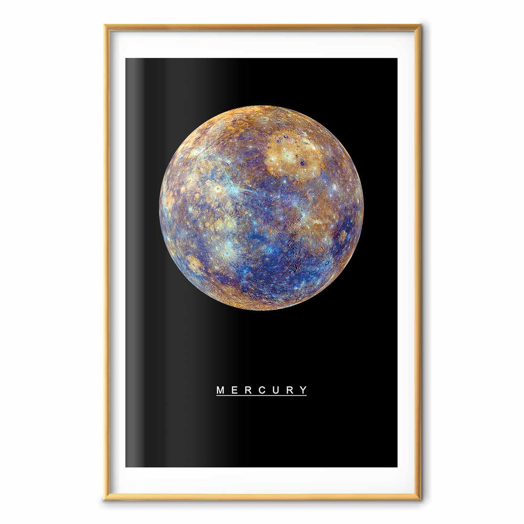 Mercury Cosmos Inscriptions Poster