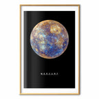 Mercury Cosmos Inscriptions Poster