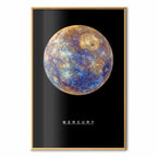 Mercury Cosmos Inscriptions Poster