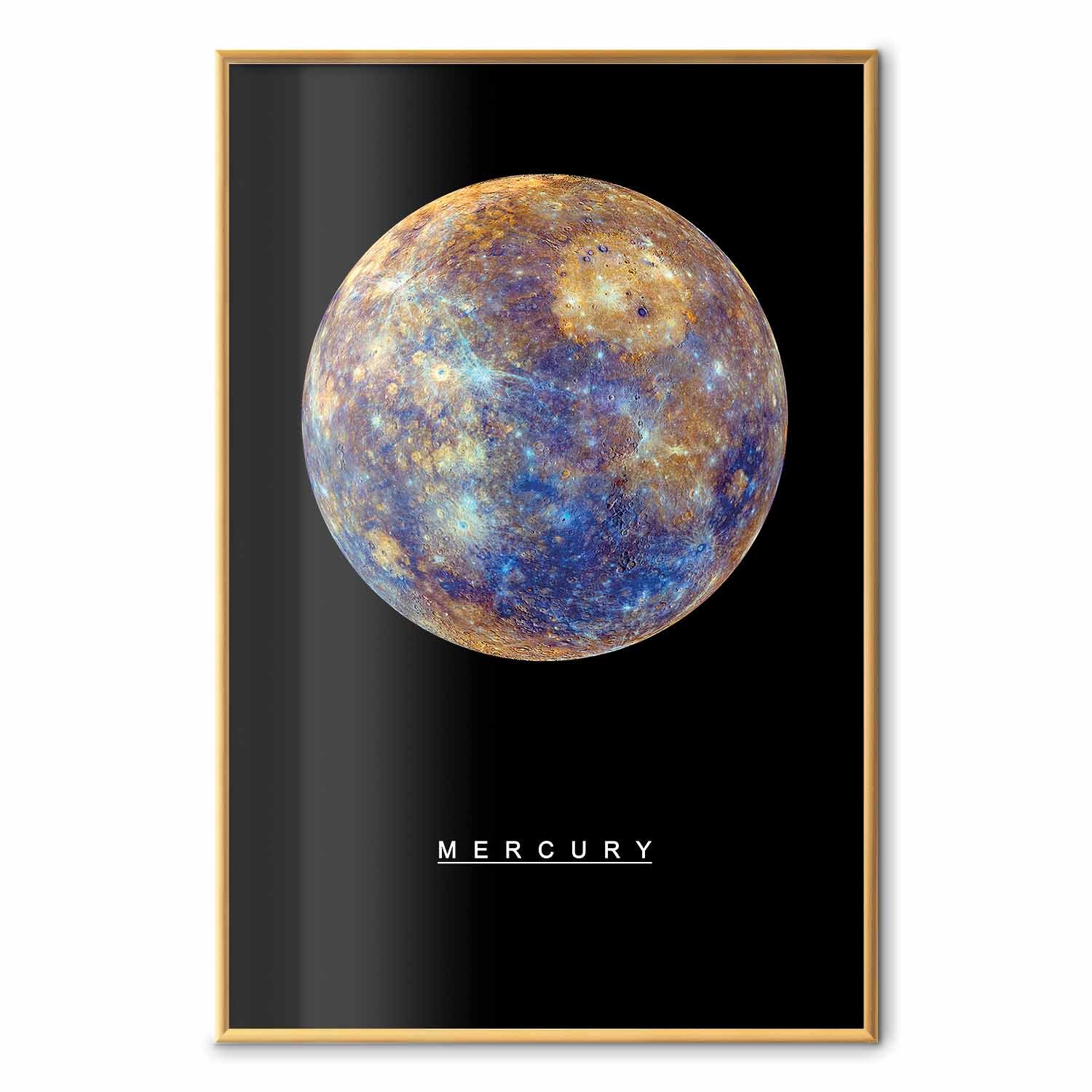 Mercury Cosmos Inscriptions Poster