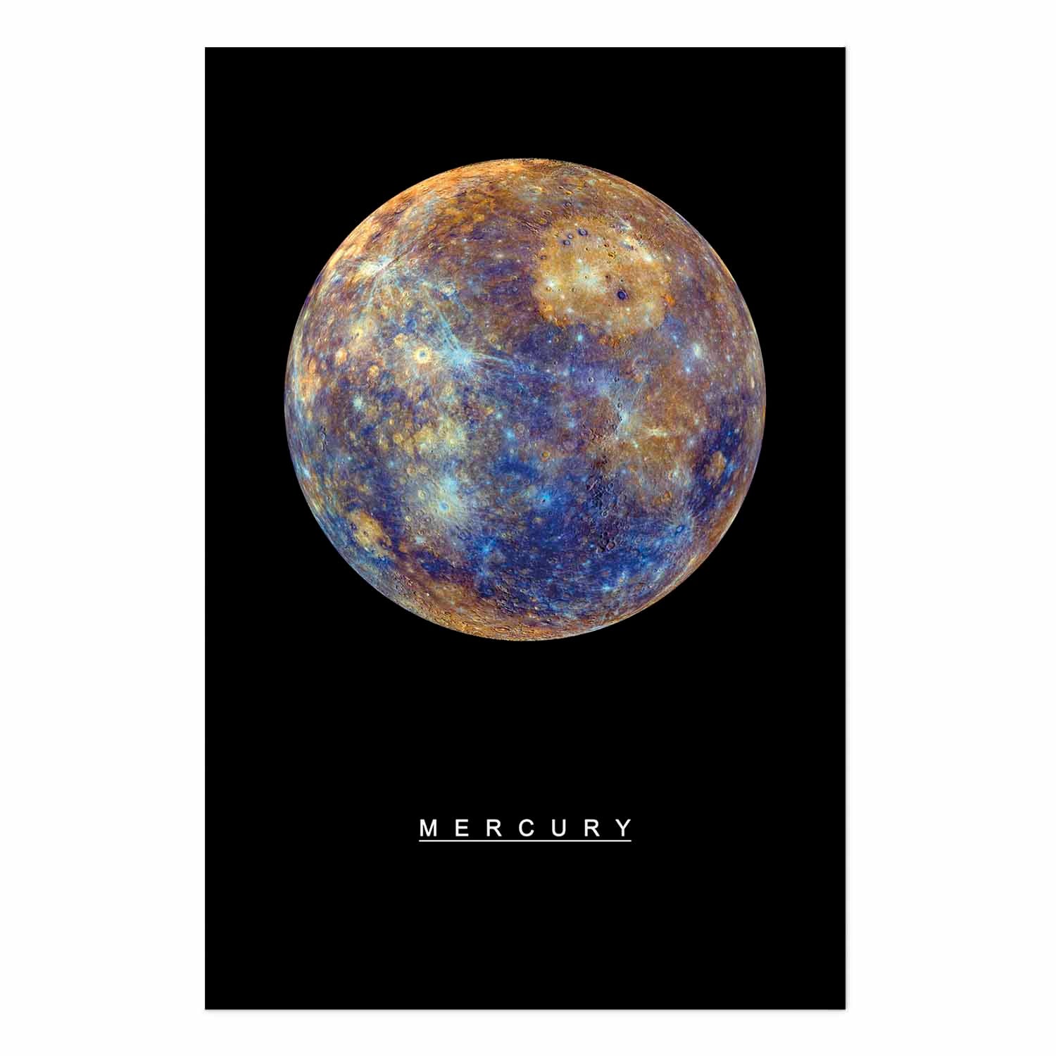 Mercury Cosmos Inscriptions Poster