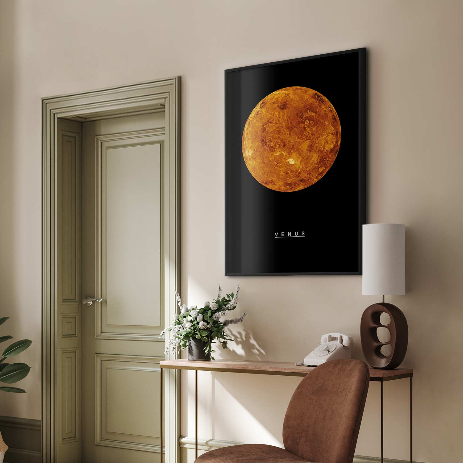 Venus Cosmos Inscriptions Poster