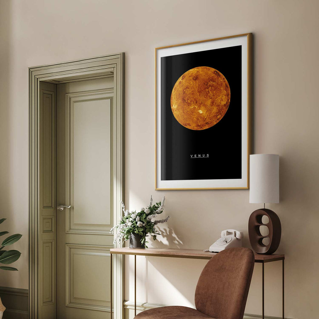 Venus Cosmos Inscriptions Poster