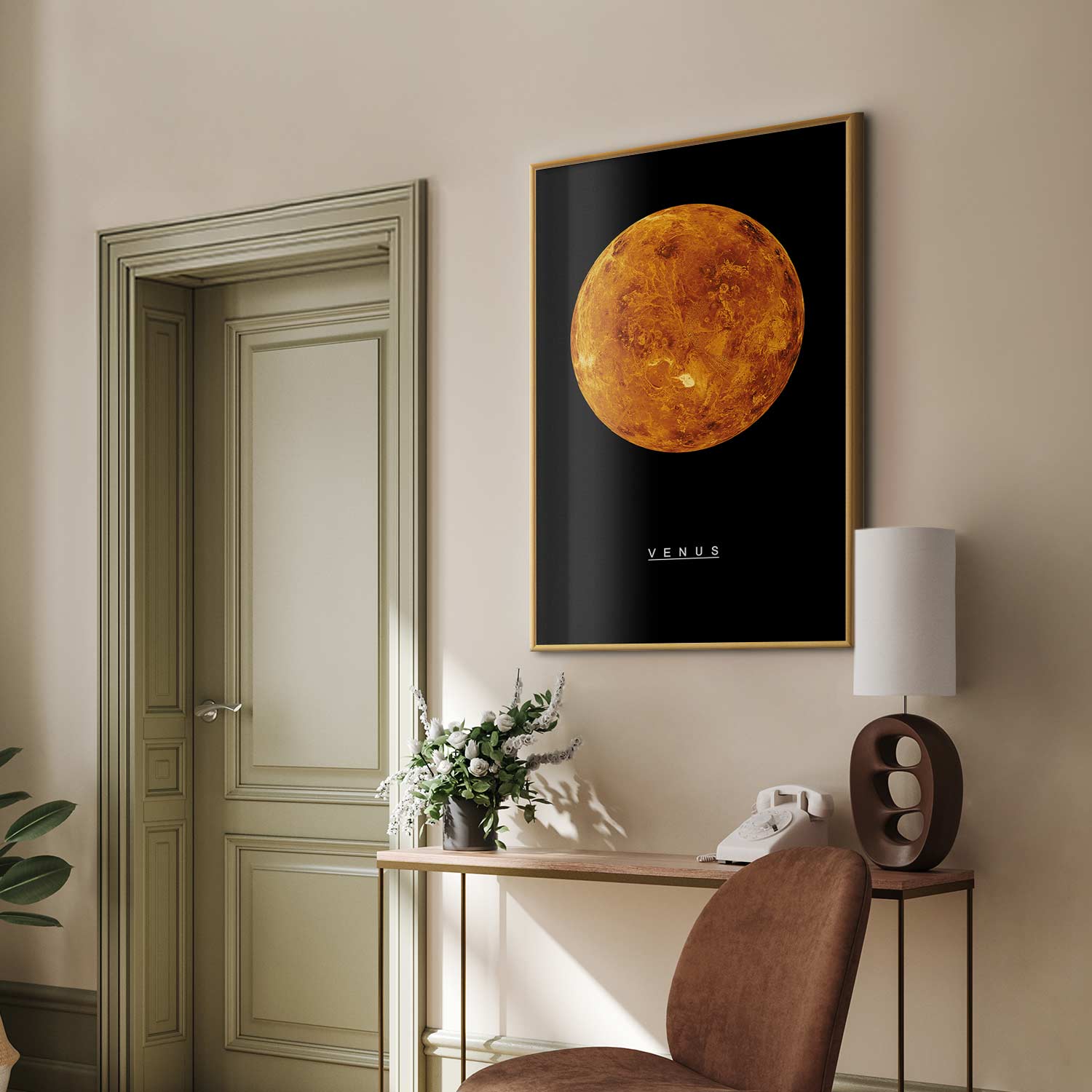 Venus Cosmos Inscriptions Poster