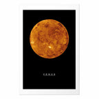 Venus Cosmos Inscriptions Poster