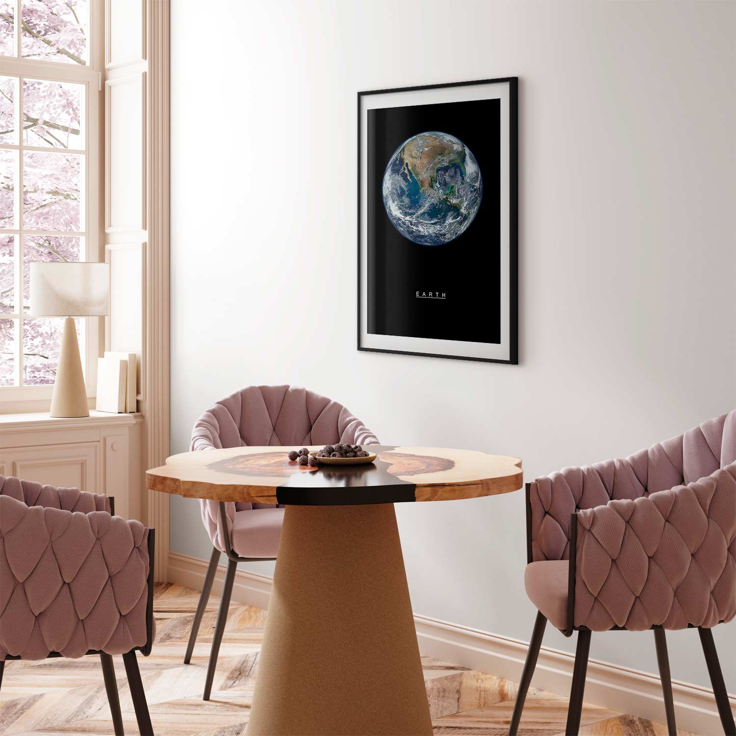 Earth Cosmos Space Poster