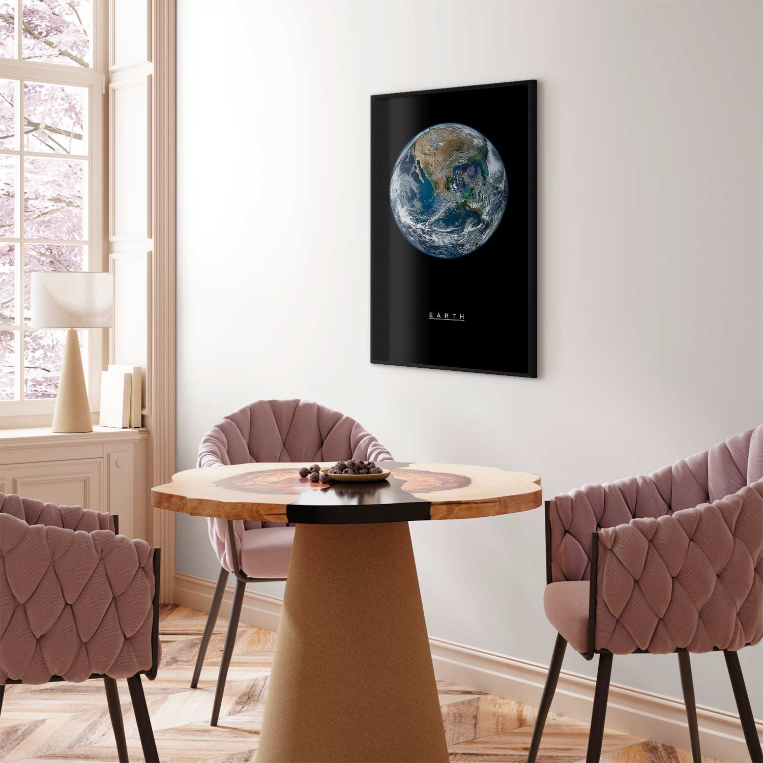 Earth Cosmos Space Poster