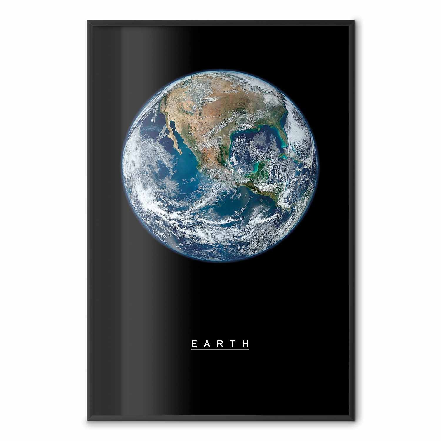 Earth Cosmos Space Poster