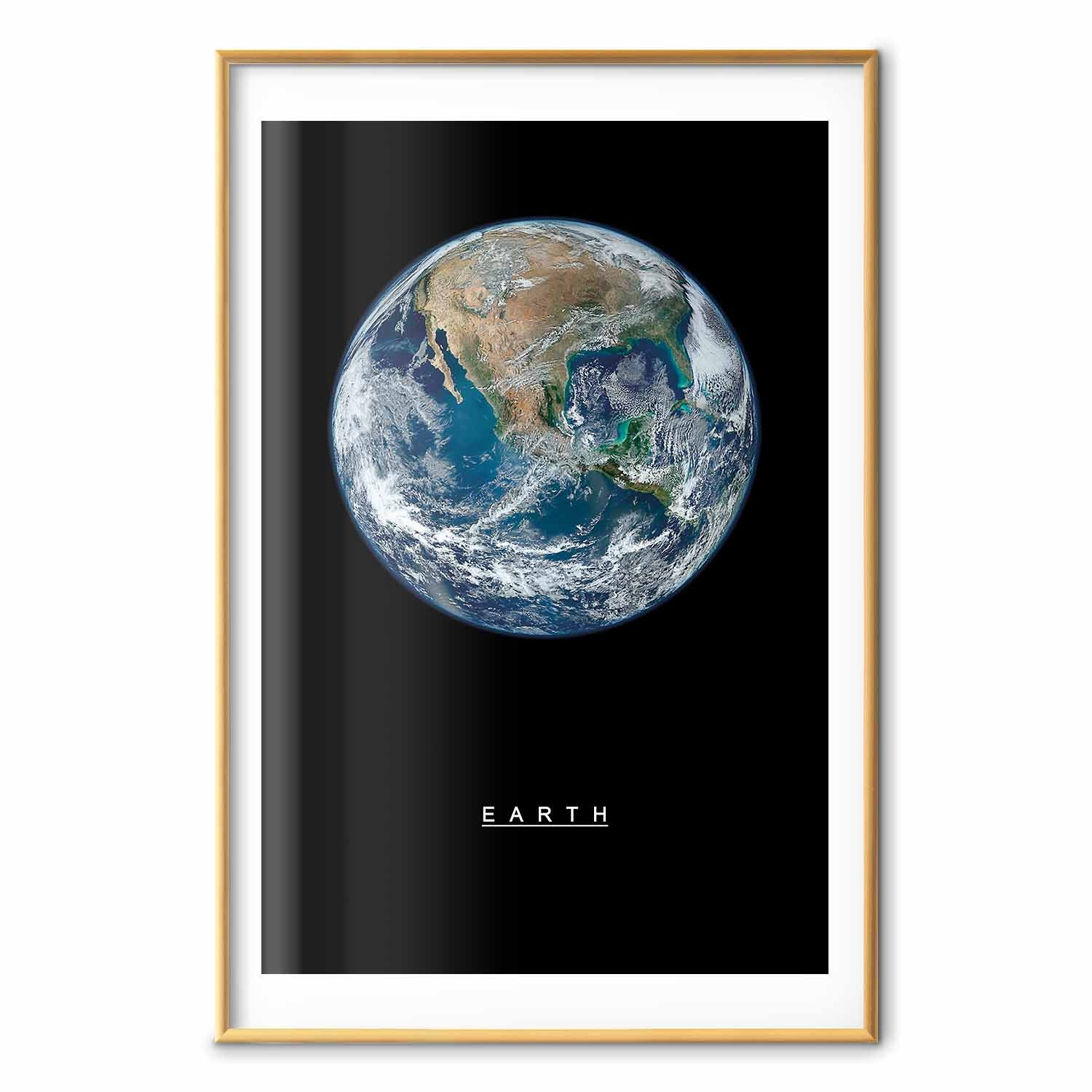 Earth Cosmos Space Poster