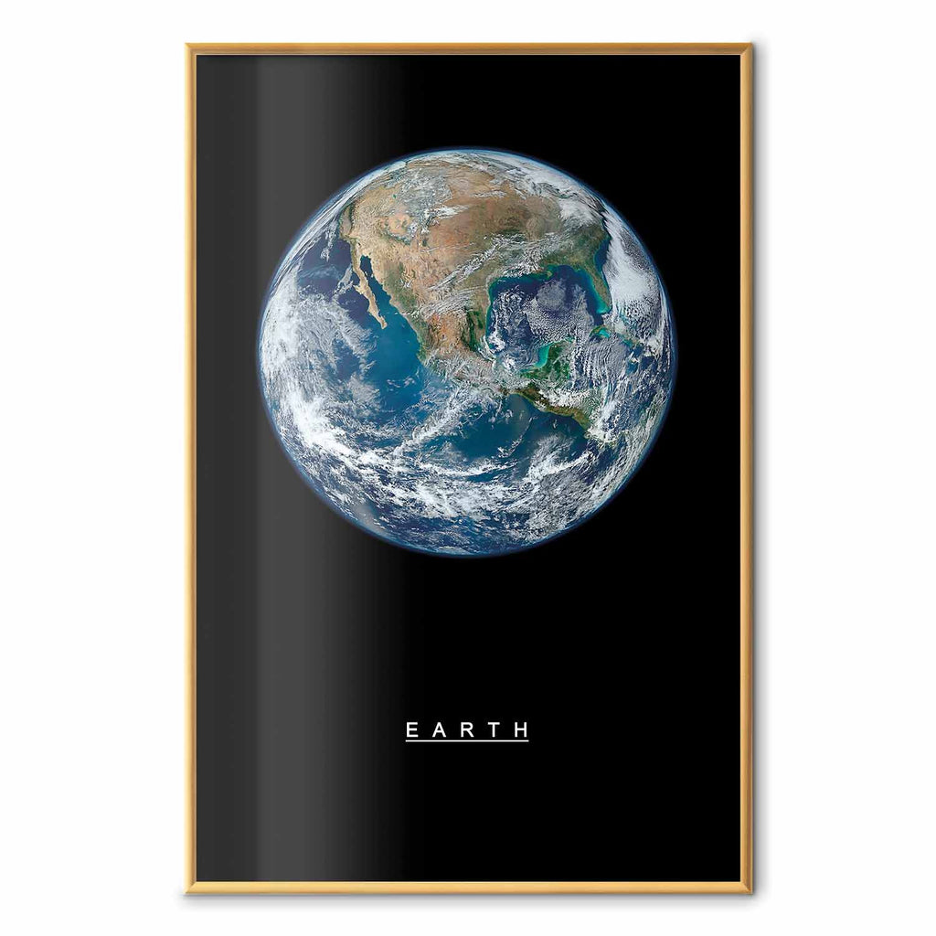 Earth Cosmos Space Poster