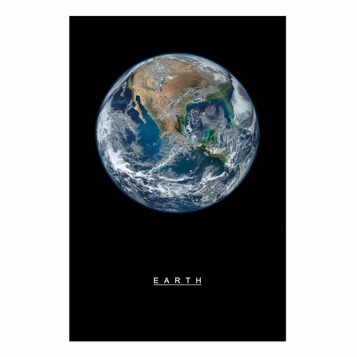 Earth Cosmos Space Poster
