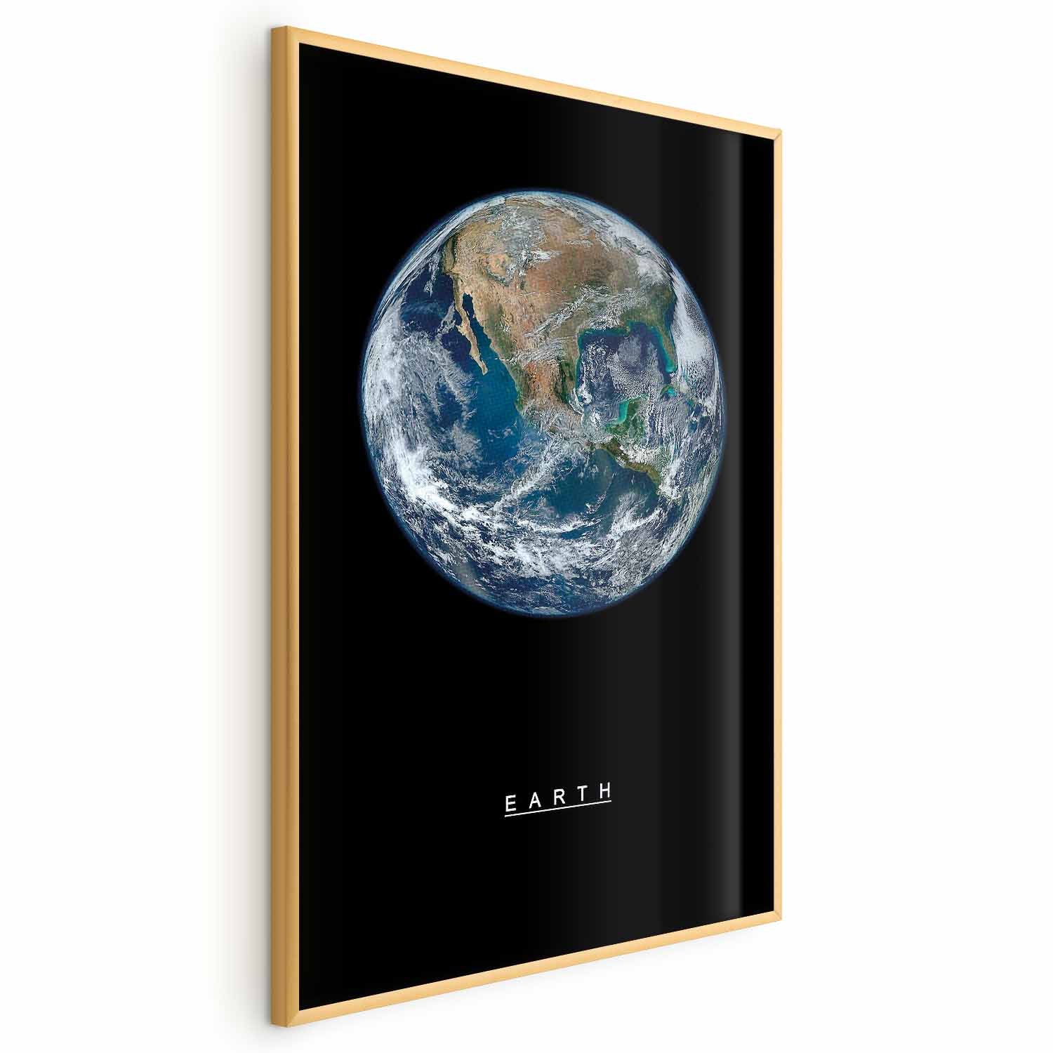 Earth Cosmos Space Poster