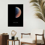 Jupiter Cosmos Space Poster