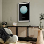 Uranus Cosmos Space Poster