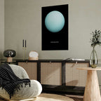 Uranus Cosmos Space Poster