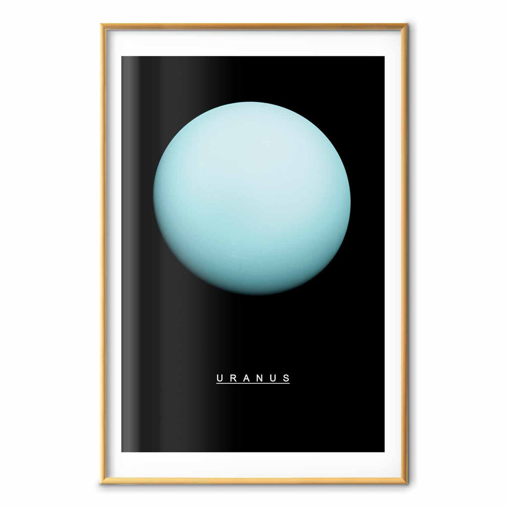 Uranus Cosmos Space Poster