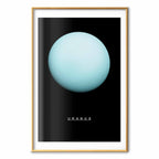 Uranus Cosmos Space Poster