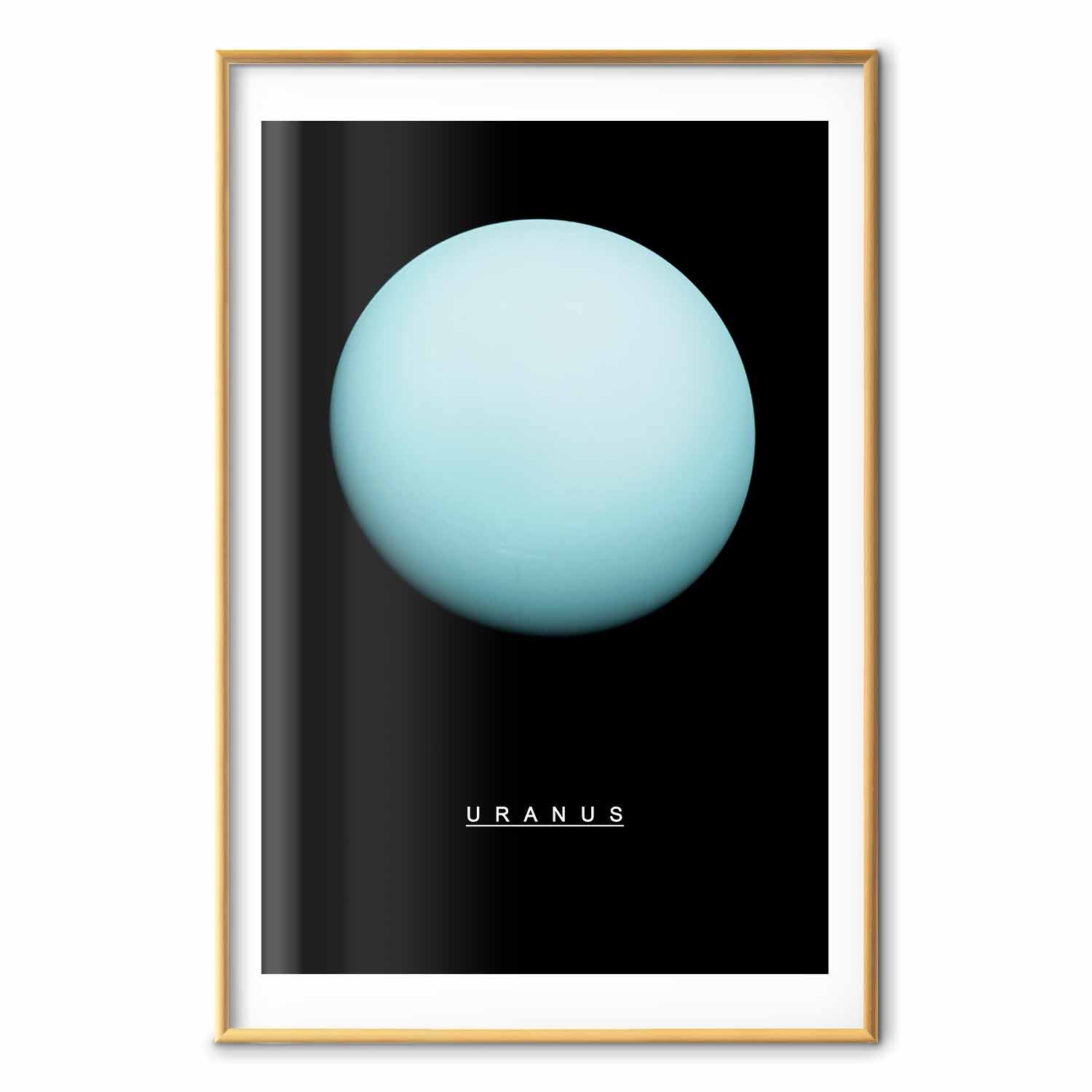 Uranus Cosmos Space Poster