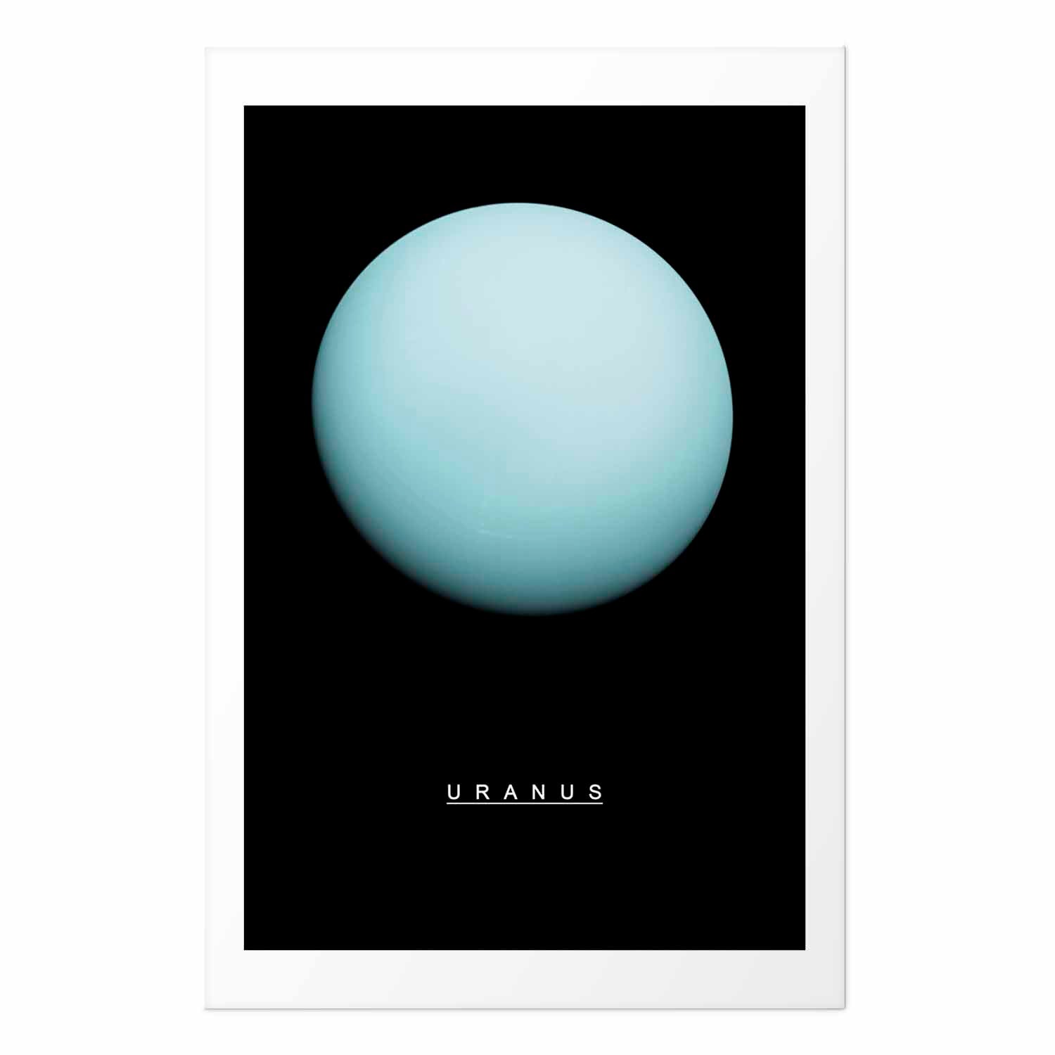 Uranus Cosmos Space Poster