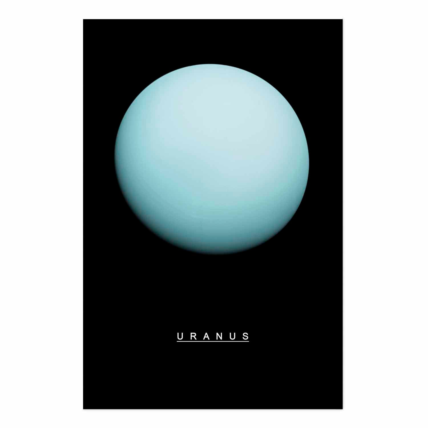 Uranus Cosmos Space Poster