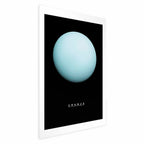 Uranus Cosmos Space Poster