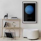 Neptune Cosmos Space Poster