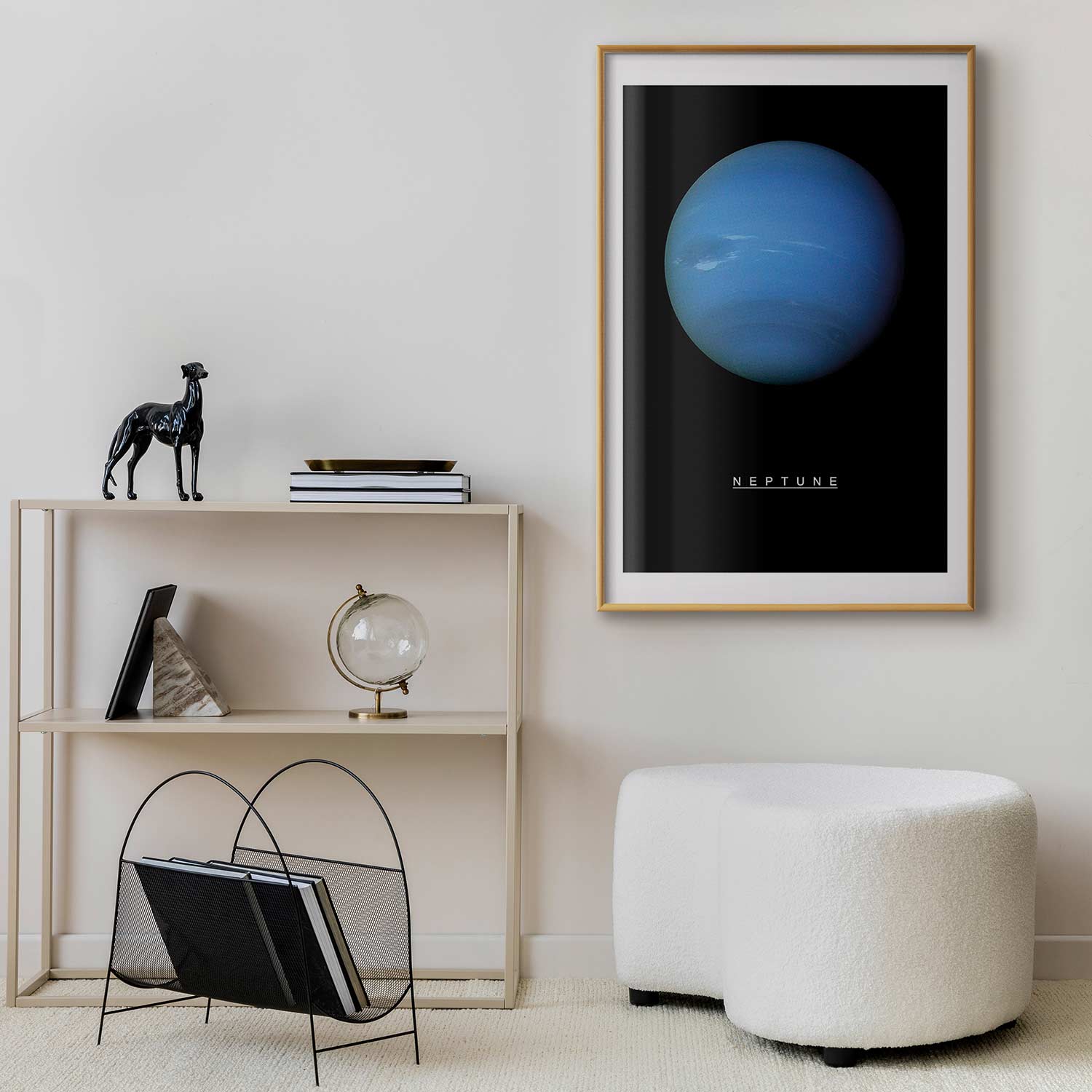 Neptune Cosmos Space Poster