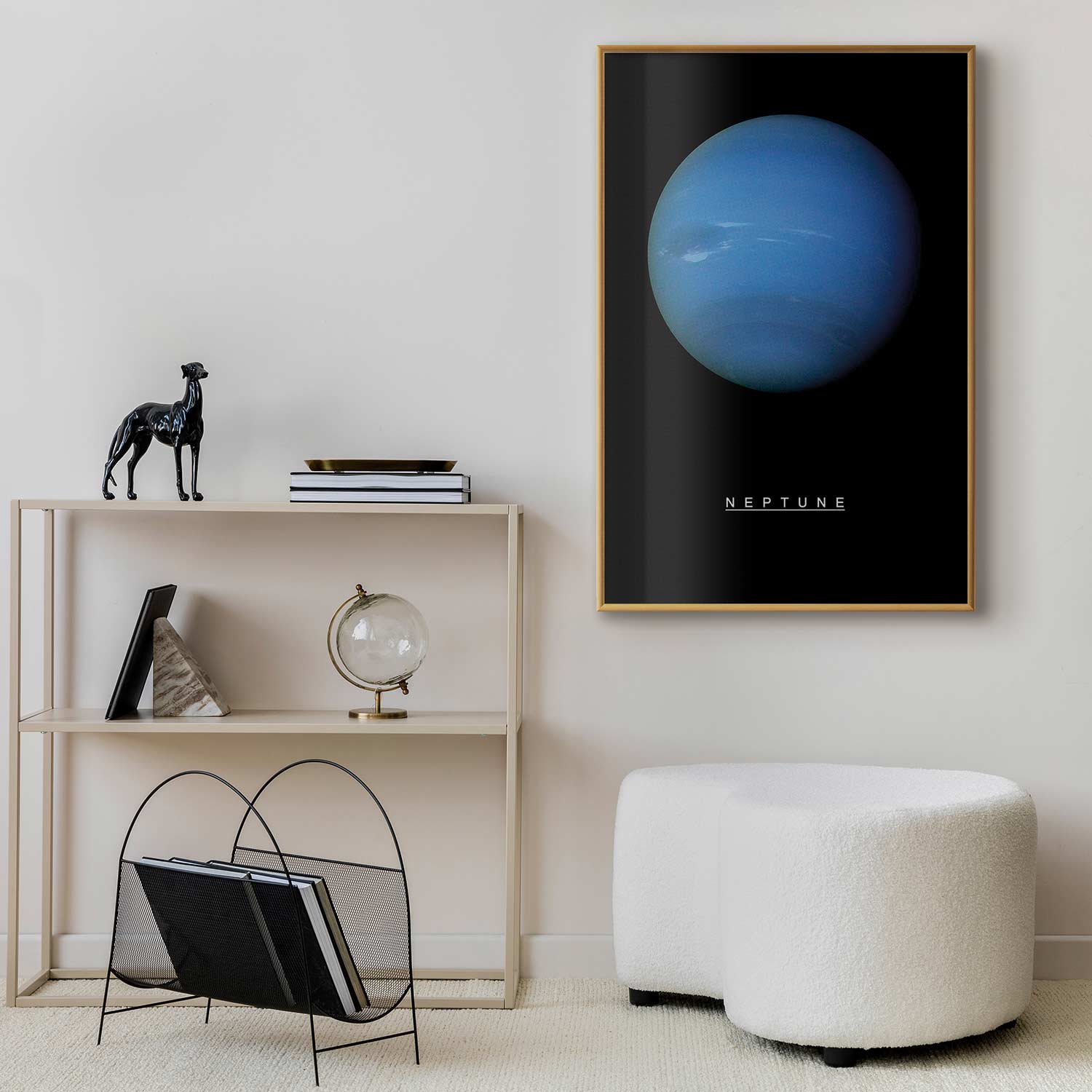 Neptune Cosmos Space Poster