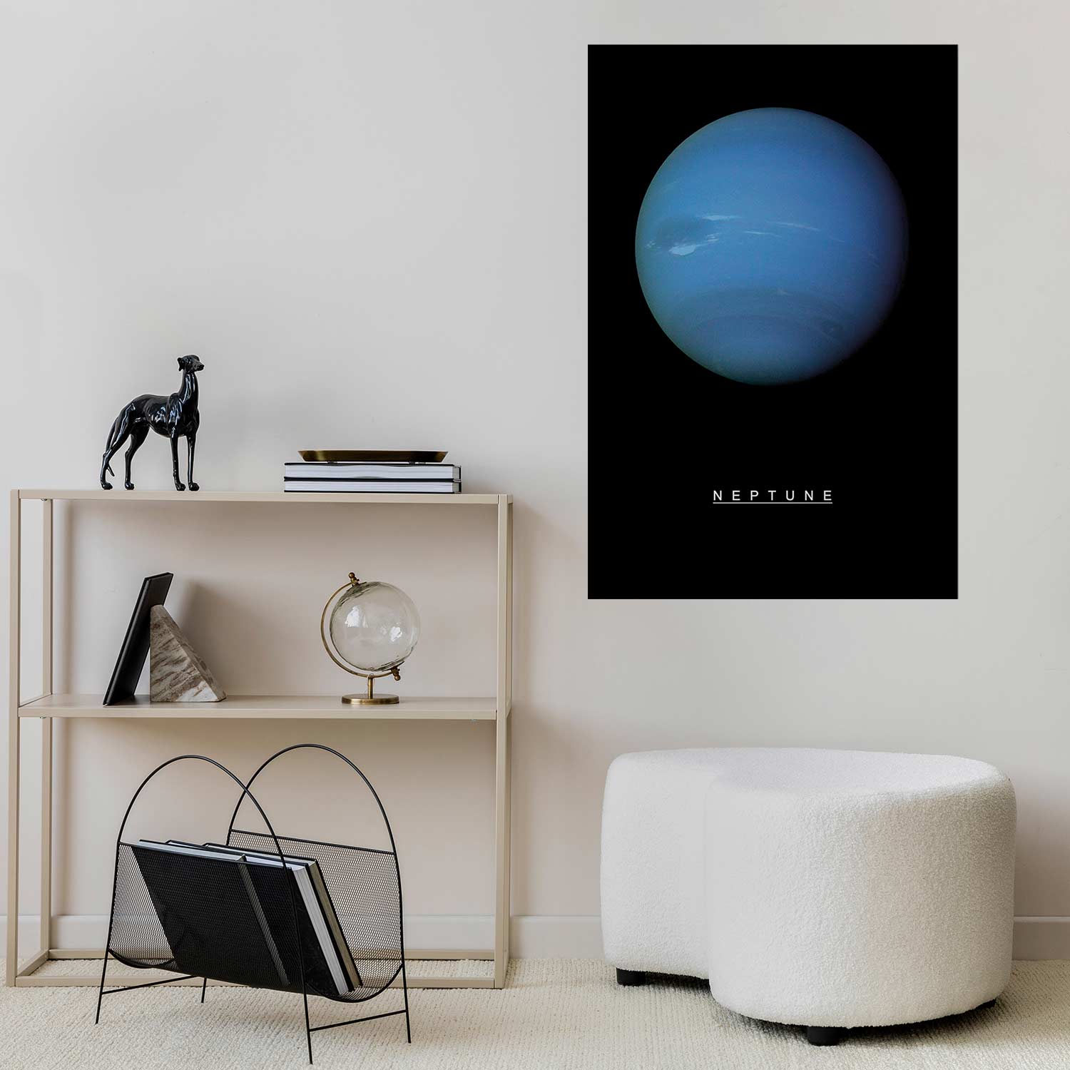 Neptune Cosmos Space Poster