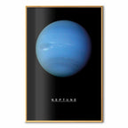 Neptune Cosmos Space Poster