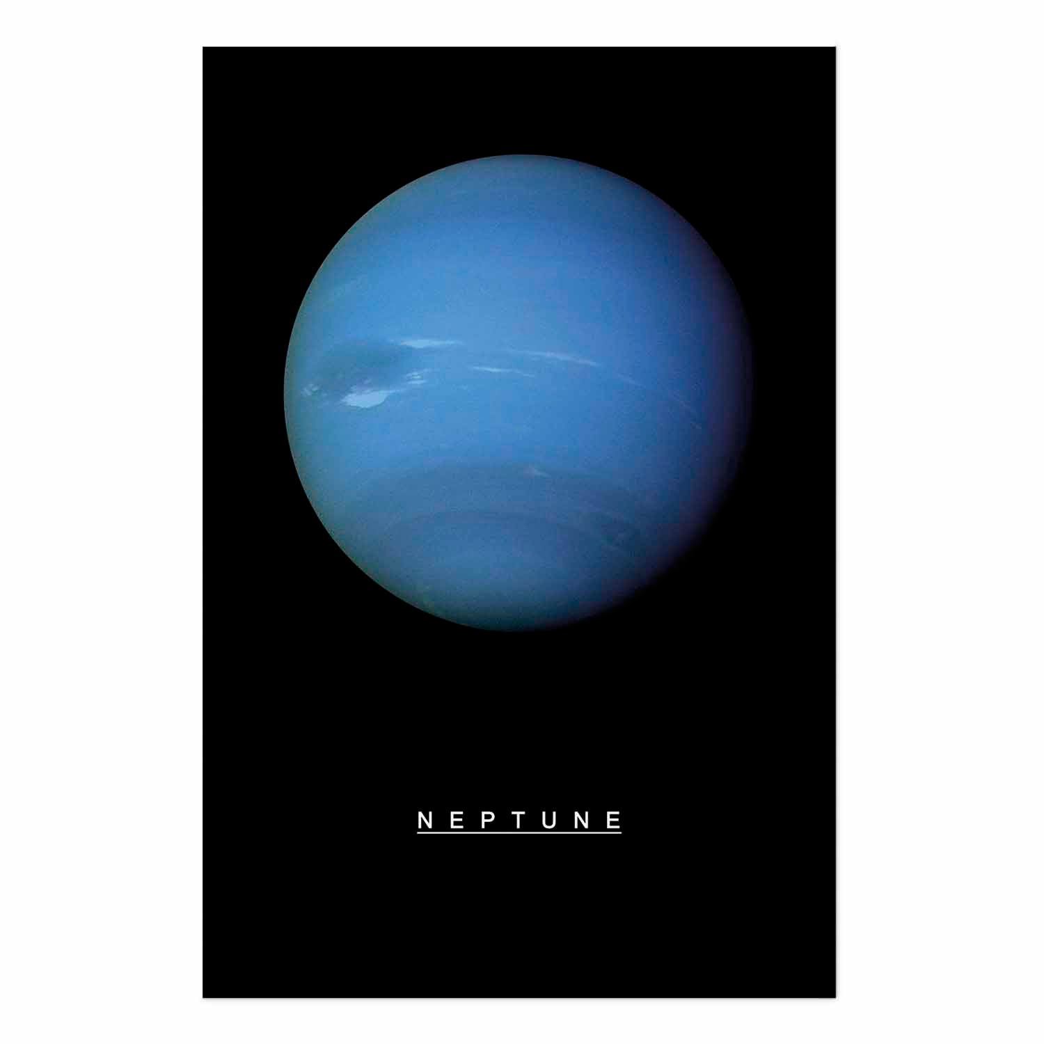 Neptune Cosmos Space Poster