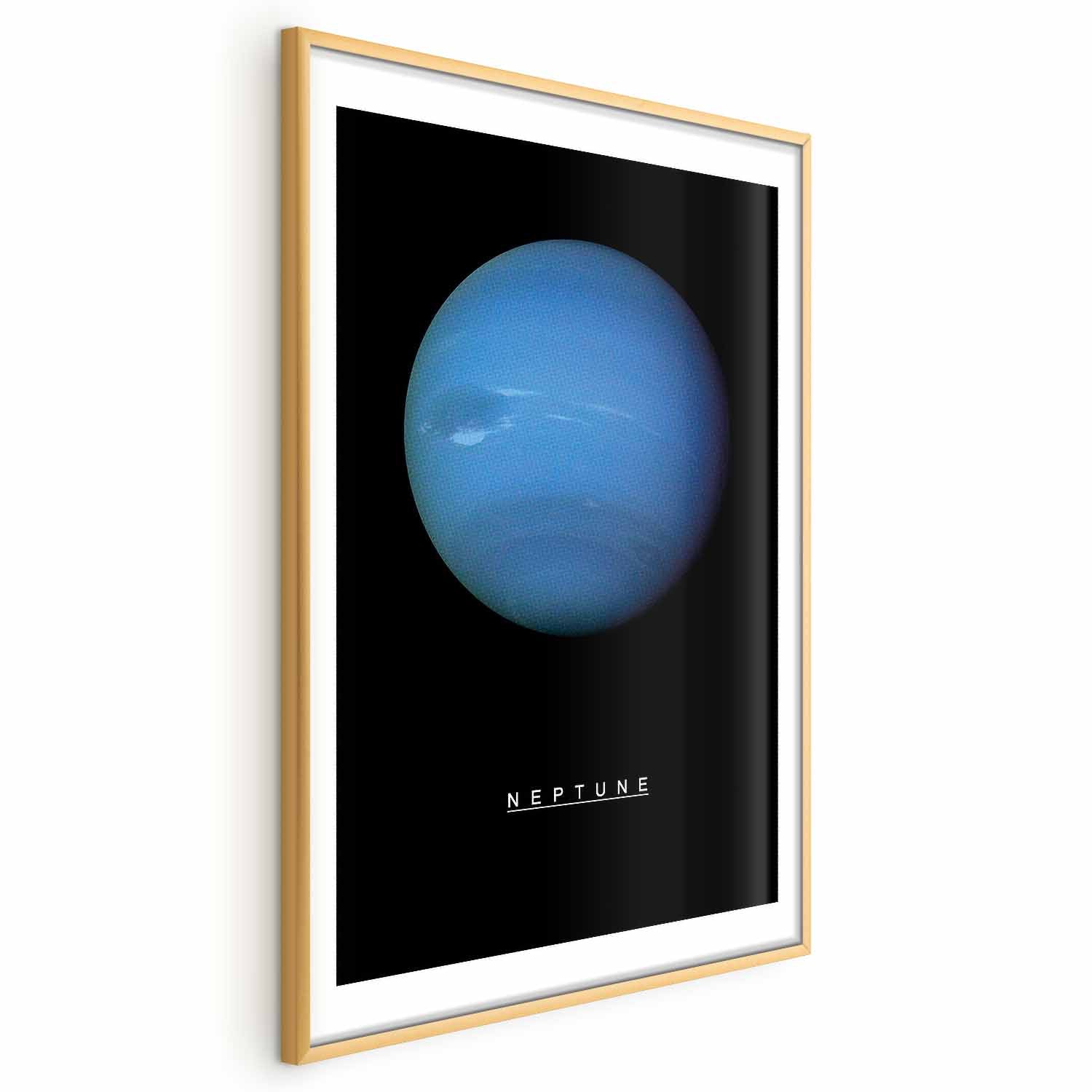 Neptune Cosmos Space Poster