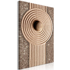 Canvas Print Energy Flow Vertical - Abstract