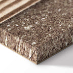 Zen Sand and Stone Abstract Vertical Canvas Print