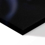 Black Abstract Water Vertical Canvas Print