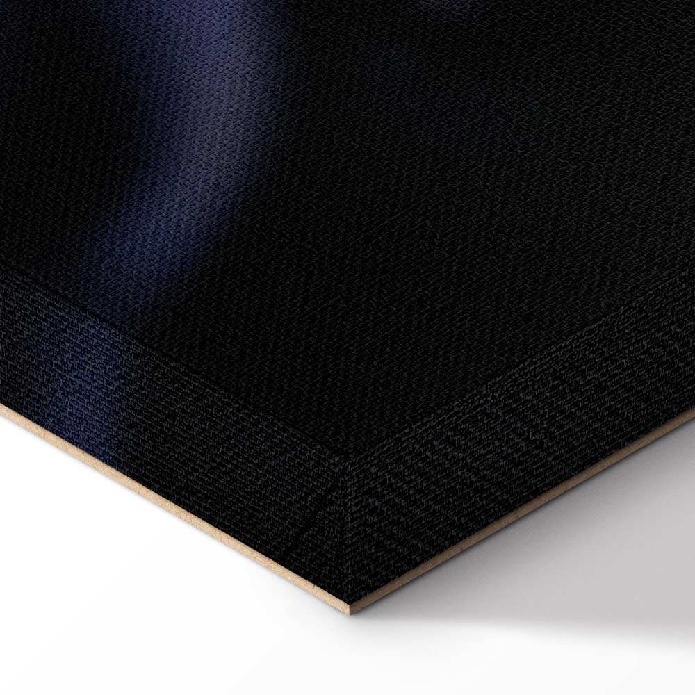 Black Abstract Water Vertical Canvas Print