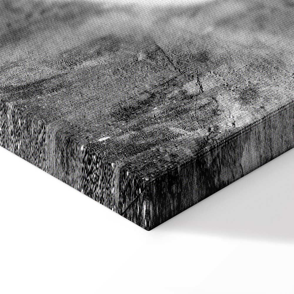 Fleeting Mystery Abstract Texture Canvas Print