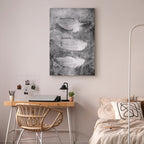 Fleeting Mystery Abstract Texture Canvas Print