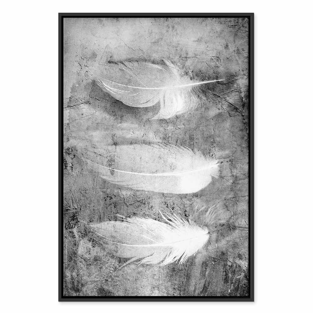 Fleeting Mystery Abstract Texture Canvas Print