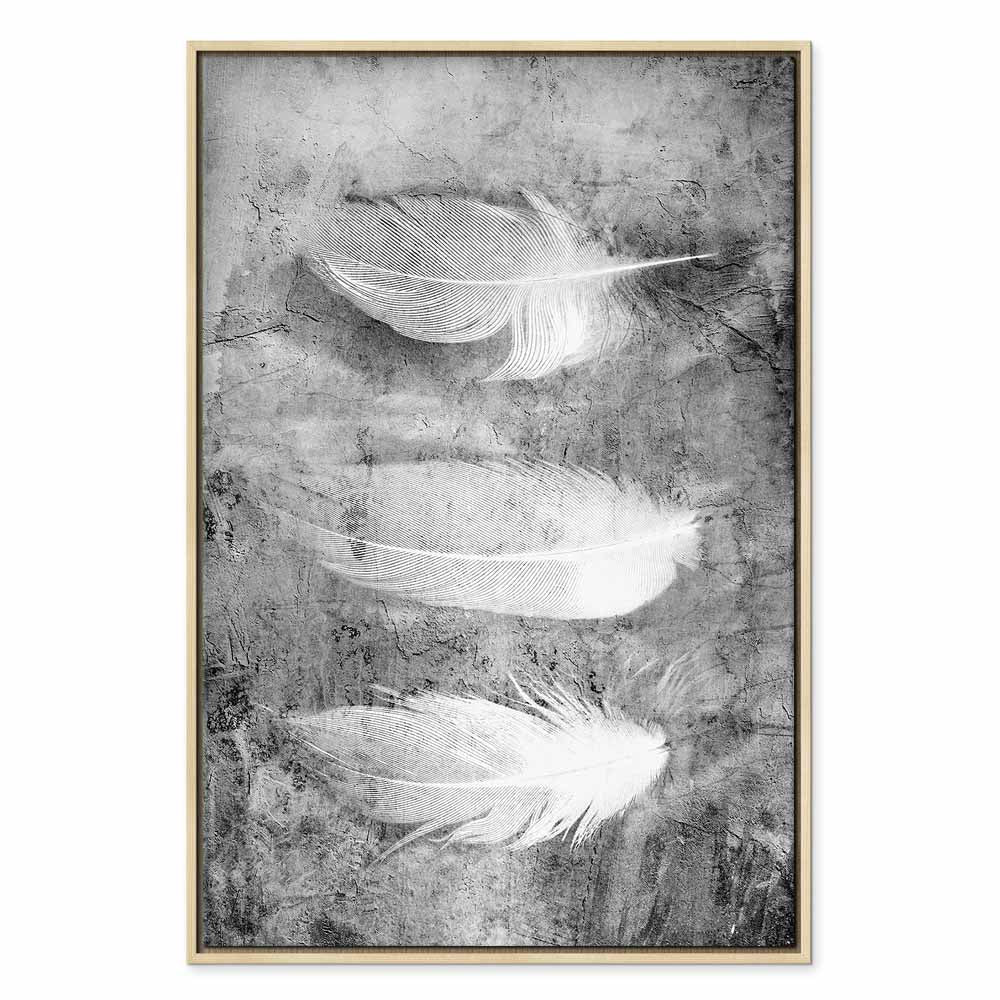 Fleeting Mystery Abstract Texture Canvas Print