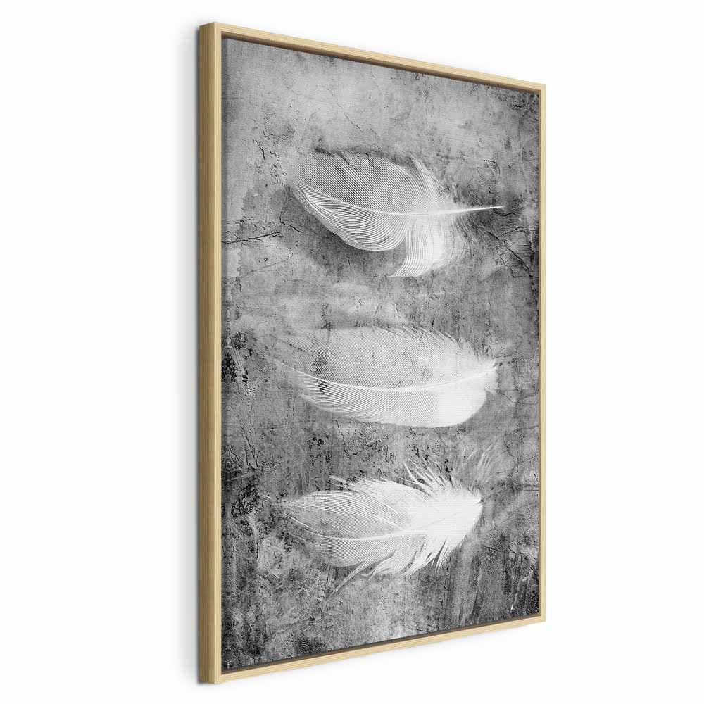 Fleeting Mystery Abstract Texture Canvas Print