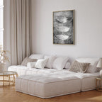 Fleeting Mystery Abstract Texture Canvas Print