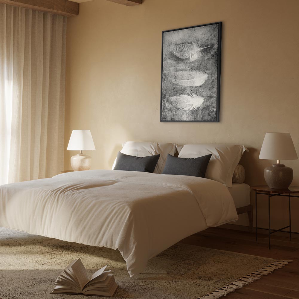 Fleeting Mystery Abstract Texture Canvas Print