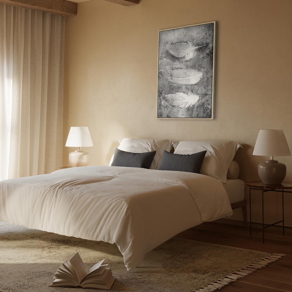 Fleeting Mystery Abstract Texture Canvas Print