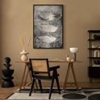 Fleeting Mystery Abstract Texture Canvas Print