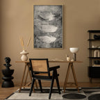 Fleeting Mystery Abstract Texture Canvas Print