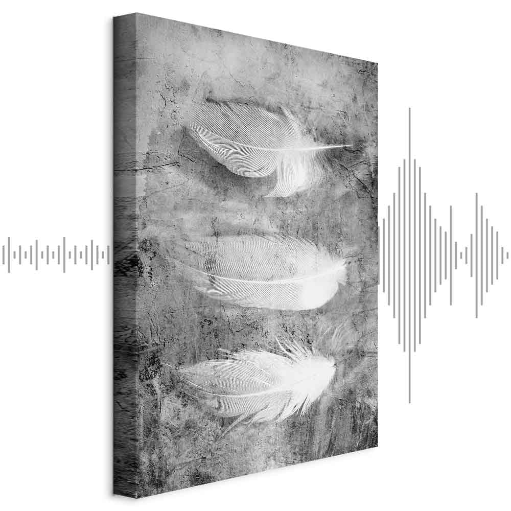 Fleeting Mystery Abstract Texture Canvas Print