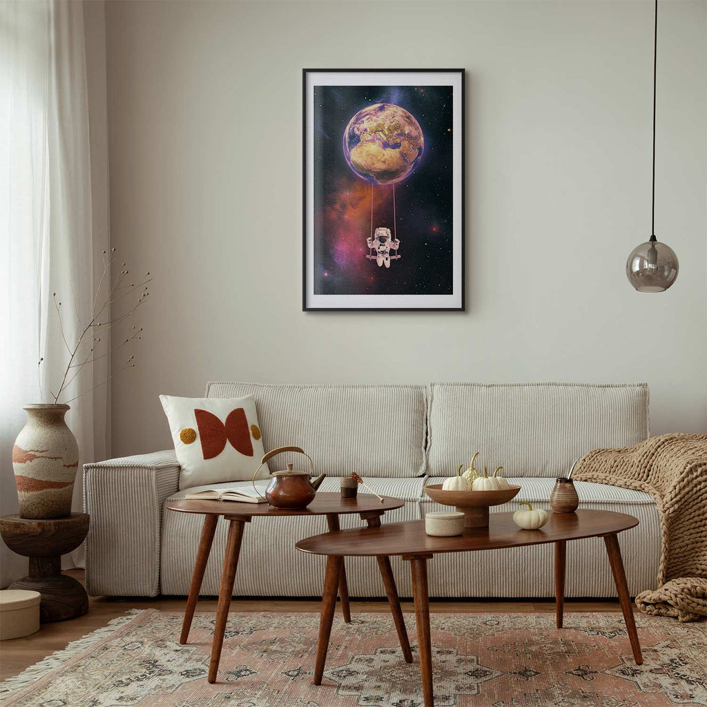 Cosmic Swing Stars Poster