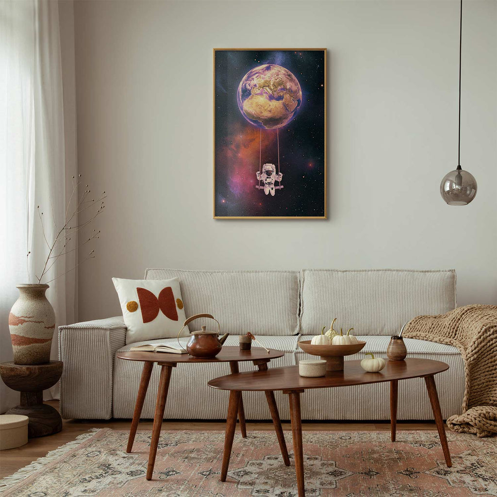 Cosmic Swing Stars Poster
