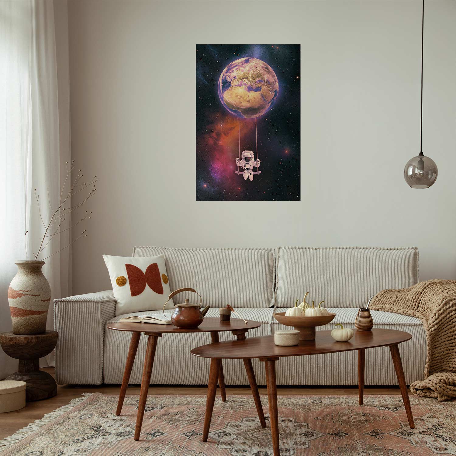 Cosmic Swing Stars Poster
